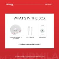 ราคา LUDMILA 3 IN 1 เครื่องมือความงามขูดร้อนและเย็น guashaเครื่องนวดหน้า รูขุมขนเล็กลง ยกกระชับ ลบริ้วรอย (22311632510)