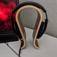 ราคา U Shape Headset Stand Wooden Headphones Headset Holder Hanger Desk Headset Display Shelf Rack for On Ear Headphones Easy to Use (21798686194)