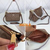 ราคา Coâćh ของแท้ 100 F36674 กระเป๋าสะพายข้างผู้หญิง กระเป๋าสตรี กระเป๋าสะพายข้าง กระเป๋าสะพาย (22276792996)