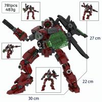 ราคา MOC ตัวต่อ skibidi toilet titan drill man โมเดล ไททัน speaker man ไททัน camera man tv man สกิบิดี้ ชุดตัวต่อ (22219374458)