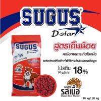 ราคา ส่งฟรี อาหารสุนัข ซูกัส Sugus ขนาด 10 20 กิโล สำหรับสุนัขทุกสายพันธุ์ (21410160949)