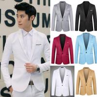 ราคา สินค้าพร้อมส่งเสื้อผ้าเด็กผู้ชายเสื้อสูทผู้ชายชุดสูทสไตล์เกาหลีทรงเข้ารูป เสื้อสูทเสื้อคลุมชายผู้ชายชุด สูทธุรกิจเสื้อสูท (21718145693)