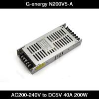 ราคา Lowest Prices Online G Energy N200v5 A Led Display Screen Power Supply Ac 200 240v To Dc5v 40a 200w 220v Ac Input Voltage (21417365742)