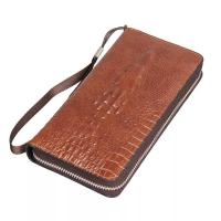 ราคา กระเป๋าสตางค์ กระเป๋าผู้ชาย ลายหนังจรเข้ ส่วนหลัง CROCODILE WALLET BAG ส่งไวจากไทย (22040146135)