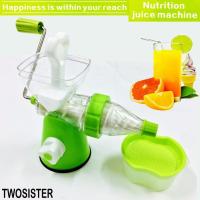 ราคา Twosister Manual Juicer Multifuction เครื่องแยกกาก คั้นน้ำผัก และคั้นน้ำผลไม้ ปั่นผัก ปั่นผลไม้ แบบมือหมุน Juicer 01 สีเขียว (17499381453)