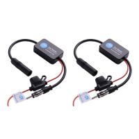 ราคา For Universal 12V Auto Car Radio FM Antenna Signal Amp Amplifier Booster For Marine Car Vehicle Boat 330mm FM Amplifier (19459217320)