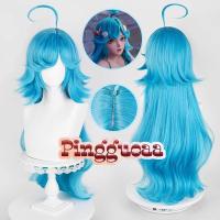 ราคา boxien เกมเกียรติของกษัตริย์ฮีโร่ dolia คอสเพลย์วิกผม80เซนติเมตรยาวทะเลสาบสีฟ้าวิกผมทนความร้อนสังเคราะห์ผม (22025498319)