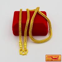 ราคา สร้อยคอ สร้อยคอแฟชั่น ลายสี่เสา น้ำหนัก 3 บาท ยาว 24 นิ้ว งานเคลือบแก้ว ชุบเศษทองเยาวราช ชุบทอง100 สินค้าขายดีพร้อมส่ง (11046940421)