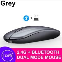 ราคา Wireless Mouse Bluetooth Mouse Wireless Silent Mouse Laptop Rechargeable For PC iPad Tetikus Mice (21729182888)