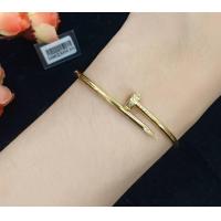 ราคา กำไลตะปูสีทองฝังเพชร (21806343810)