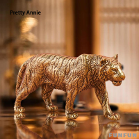 ราคา ของตกแต่งสำนักงานรูปปั้นเสือขนาดมินิทองเหลือง (22136006831)