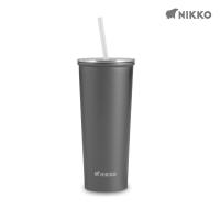 ราคา NIKKO แก้วน้ำสเตนเลส พร้อมหลอด 0 63 ลิตร NK TW BK063 (21750721263)