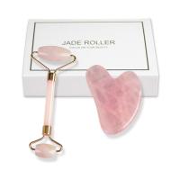 ราคา หยกแท้100 กัวซาหยกของแท้ หินนวดหน้า หินกัวซาหินแท้ หยกนวดหน้า กัวซา Gua Sha ลูกกลิ้งหินนวดหน้า (22075057587)