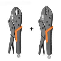 ราคา คีมล็อค คีมล็อคปากตรง ปากโค้ง คีมล็อก ขนาด7 นิ้ว ยึดจับชิ้นงาน ขันน็อต งานอเนกประสงค์ ของแท้100 จัดส่งจากประเทศไทย (22049600043)