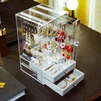 ราคา Ornas store TH กล่องเก็บต่างหู สร้อยคอ กล่องเก็บเครื่องประดับ ที่เก็บต่างหู ที่แขวนต่างหู ที่ใส่เครื่องประดับ (22322325082)