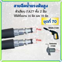 ราคา สายฉีดนํ้าแรงดันสูง Zinsano Hyundai Pumpkin Bosch Polo สายแรงดัน เกรดเอ ล้างรถ ล้างแอร์ Car รถยนต์ Abizinter (21898376440)