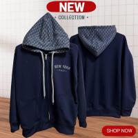 ราคา เสื้อแขนยาว NEW YORK รุ่นหมวกพิมพ์ลาย ของแท้100 (21769568293)