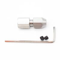 ราคา 2Pcs RC Boat Flexible Coupling CNC Stainless Steel Flex Collet Coupler (22094923022)