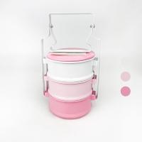 ราคา ปิ่นโต สำหรับ เด็ก ขนาดกระทัดรัด ปิ่นโตขนาดเล็ก 3 ชั้น กว้าง 11 ซม ปิ่นโต เกรดดี สีพาสเทล เล็กน่ารัก (22260442009)