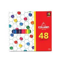 ราคา สีไม้ colleen ดินสอสีไม้ คอลลีน สีธรรมดา นีออน คลอรีน 12 24 36 48 60 72 120 สี รุ่น 775 หัวเดียว 787 สองหัว S24 (2087390216)