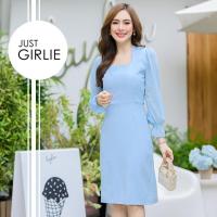 ราคา เดรสสีฟ้า เดรสออกงาน ธีมสีฟ้า ชุดใส่วันแม่ งานแต่ง ลูกไม้สีฟ้า เดรสยาว เดรสสั้น มีไซส์ S M L XL (22320785486)