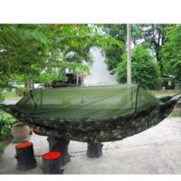 ราคา เปลมีมุ้ง เปลมุ้ง เปลทหาร เปลสนาม เปลญวน เปลนอน เป็นผ้า 2 ชั้น แถมฟรี เชือกผูกเปลยาว 6 เมตร (14429675908)