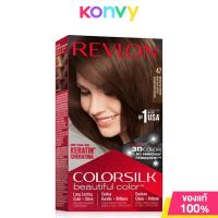 ราคา REVLON Colorsilk Beautiful Color with Keratin 130ml เรฟลอน น้ำยาย้อมผม สูตรอ่อนโยน (21691775473)