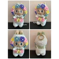 ราคา ชุดลาบูบู้มาการอง ชุดตุ๊กตาไหมพรม ครบเซตหมวก กระเป๋า (21979061401)