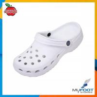 ราคา Red apple แท้ 100 รุ่นยอดฮิต เกรดเอ รองเท้าหัวโตรัดส้น SK98 สวมใส่สบาย สีดำ สีขาว (21160164203)