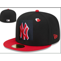 ราคา MLB เต็มปิดหมวกขนาดคุณภาพสูงปักหมวกกีฬา NYหมวกกันแดดกีฬาหมวกปีกแบน MLB fully enclosed size hat high quality embroidered NY sport hat sun hat sport flat brim hat (20951770608)