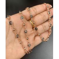 ราคา สร้อยนาค pink gold สวมหัวได้ 24 นิ้ว (21809341999)