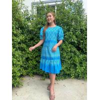 ราคา ชุดเดรสลายไทย เดรสลายไทยสาวอวบ มีอก36 40 44 48 52นิ้ว (22074573603)