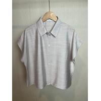ราคา เสื้อเชิ้ตแขนเลย เสื้อ เสื้อเชิ้ต สีพื้นผ้าไหมทอเงา ผ้าป่านลายทอกราฟฟิก เนื้อใส่สบาย ทรงใส่ง่าย ระบายอากาศดี (22341629630)