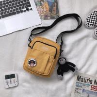 ราคา กระเป๋าสะพายผ้าใบใบเล็กกระเป๋าสะพายไหล่ผู้ชายกระเป๋าสะพายข้างแนวช่างกลลำลองสไตล์ญี่ปุ่นกระเป๋าสะพายข้างแฟชั่น INS แบรนด์ยอดนิยมสำหรับผู้ชายกระเป๋าใบเล็กผู้ชาย (10656880120)