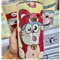 ราคา แก้วเยติ แก้วเก็บความเย็น 600ML มีหลอดดูด ทรงกระบอก ลวดลายดอกไม้ เกาหลี พร้อ ส่งแก้วเก็บความร้อน เย็น งาน DIY ลายการ์ตูน น่ารักมากๆ ขนาด (22352614624)