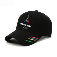 ราคา 2024 Paris Olympics ปริมณฑล PARIS ห้าวงหมวกที่ระลึกบังแดดกลางแจ้งหมวกเบสบอลเกมหมวกลิ้นเป็ด (21992049212)