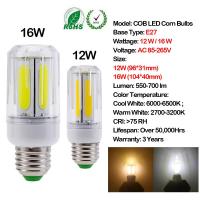 ราคา 12W 16W นำหลอดไฟข้าวโพด AC 85 265V 110V 220V สว่างมาก E27ในบ้าน E12 E14 B22บ้านไฟประดับเย็น อบอุ่นสีขาว (21816500583)