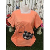 ราคา เสื้อยืด เสื้อครอป เสื้อยืด ผญสวยๆ เสื้อแฟชั่นผญ 2023 เสื้อผ้าสาวอวบ เสื้อยืด oversize รุ่น9229TFY (18709457890)