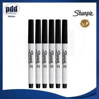 ราคา 6 pcs Sharpie Ultra Fine 0 3 mm Permanent Markers Original Colors 6 ด้าม Sharpie ชาร์ปี้ Ultra Fine หัว 0 3 มม ปากกามาร์คเกอร์ ชนิดเขียนติดถาวร (10945140627)
