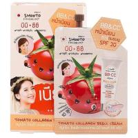 ราคา Smooto Tomato Collagen BB CC Cream สมูทโตะ โทเมโท่ คอลลาเจน บีบี แอนด์ ซีซี ครีม 10g (22375972755)