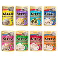 ราคา ยกโหล Nekko อาหารเปียกแมว สำหรับแมวโต ในน้ำเยลลี่ ยกโหล 12ซองx70 g (17541203277)
