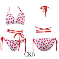 ราคา CKB009ชุดว่ายน้ำบิกินี่ สายพันเอวM 2XL (22418876050)