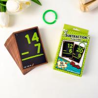 ราคา Learning Card Childrens Early Education Addition Subtraction Multiplication Division Oral Calculation Thinking Skills Flash Card Elementary School Mathematics Card (22429348973)