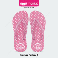 ราคา MONIGA รุ่น Maldives Fantasy 4 รองเท้าแตะหูคีบ รองเท้าแตะลายจุด รองเท้าฟองน้ำ (22140566217)