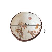 ราคา ถ้วยกะลามะพร้าว Size 5นิ้ว ชามกะลามะพร้าว ถ้วยสมูทตี้โบลว์ ภาชนะใส่อาหารแบบรักษ์โลก Coconut shell bowl (22416502862)