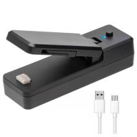 ราคา เครื่องซีลเครื่องซีลความร้อนกระเป๋าขนาดเล็กแบบ2 IN 1เครื่องซีลชาร์จได้แบบพกพามีดคัตเตอร์สำหรับถุงบรรจุอาหารพลาสติก (19515603563)