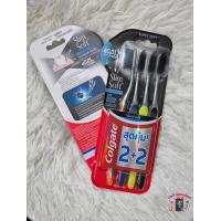 ราคา ส่งไว แปรงสีฟันคอลเกต Slim Soft Charcoal ขนแปรงนุ่มพิเศษ Pack 4 ด้าม ของแท้ (22293058511)