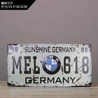 ราคา ภาพวาดเหล็กป้ายทะเบียนรถวินเทจไอเดียสร้างสรรค์สไตล์อเมริกันของแขวนผนังสำหรับร้านบาร์บีคิวบาร์ของตกแต่งแขวนผนังสไตล์อุตสาหกรรม (10637415115)