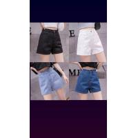 ราคา กางเกงยีนส์ ขาสั้น สวยๆ เข้ารูป ผ้ายีนส์ เนื้อผ้าดี สวมใส่สบาย ไม่สั้นมาก กางเกงขาสั้นทรงA ยีนส์ขาสั้นผู้หญิง เอวสูงแบบเกาหลี ทรงหลวมใส่สบาย กางเกงยีนส์ขาสั้น (22160260320)