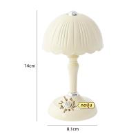 ราคา โคมไฟกลางคืน โคมไฟข้างเตียง โคมไฟ สีครีม ins style ใส่ถ่าน (22037183625)